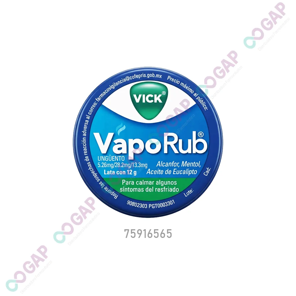 VICK VAPORUB LATA 12 G UNG