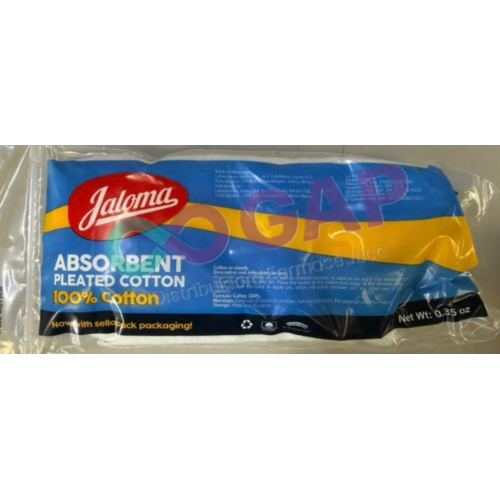 ALGODON ABSOR PLISADO JALOMA BOLSA 10 G