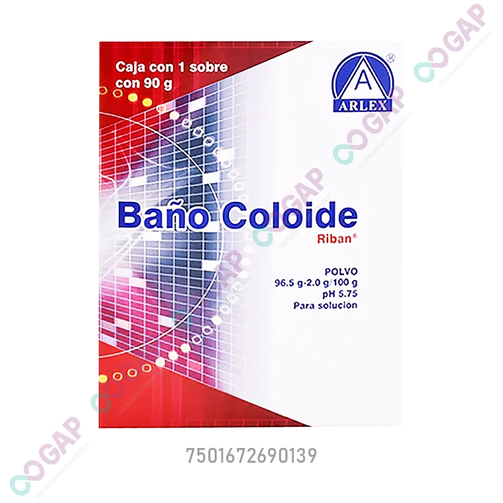 BAÑO COLOIDE RIBAN CAJA 1 SOBRE 90 G
