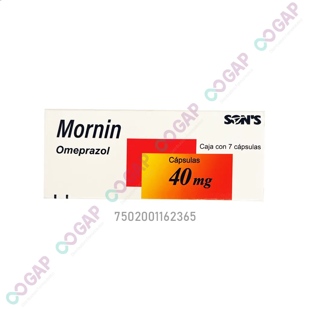 GE OMEPRAZOL 40MG C/7 CAP MORNIN