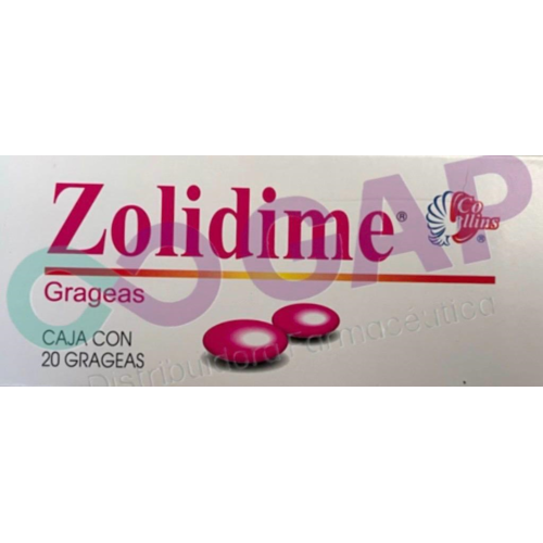 ZOLIDIME CAJA CON 20 GRAGEAS