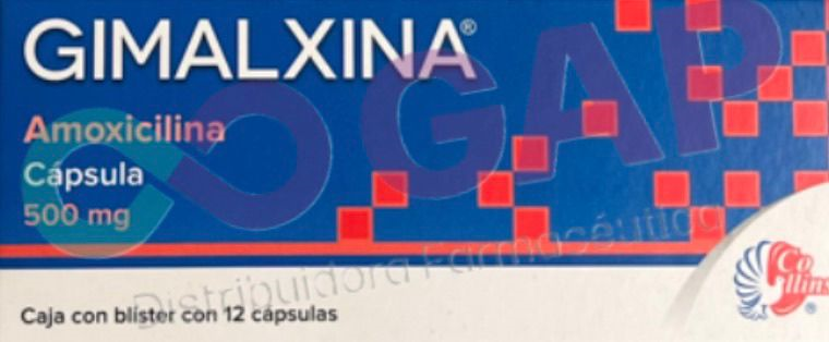 GE AMOXICILINA GIMALXINA 500 MG 12 CAPSULAS