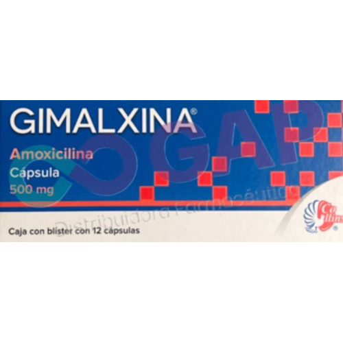 GE AMOXICILINA GIMALXINA 500 MG 12 CAPSULAS