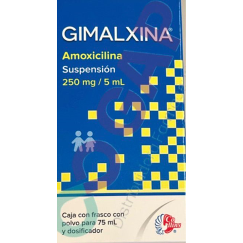 GE AMOXICILINA GIMALXINA 250 MG SUSP 75 ML