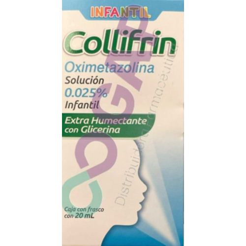 GE OXIMETAZOLINA COLLIFRIN SOL INF 0.025% 20 ML