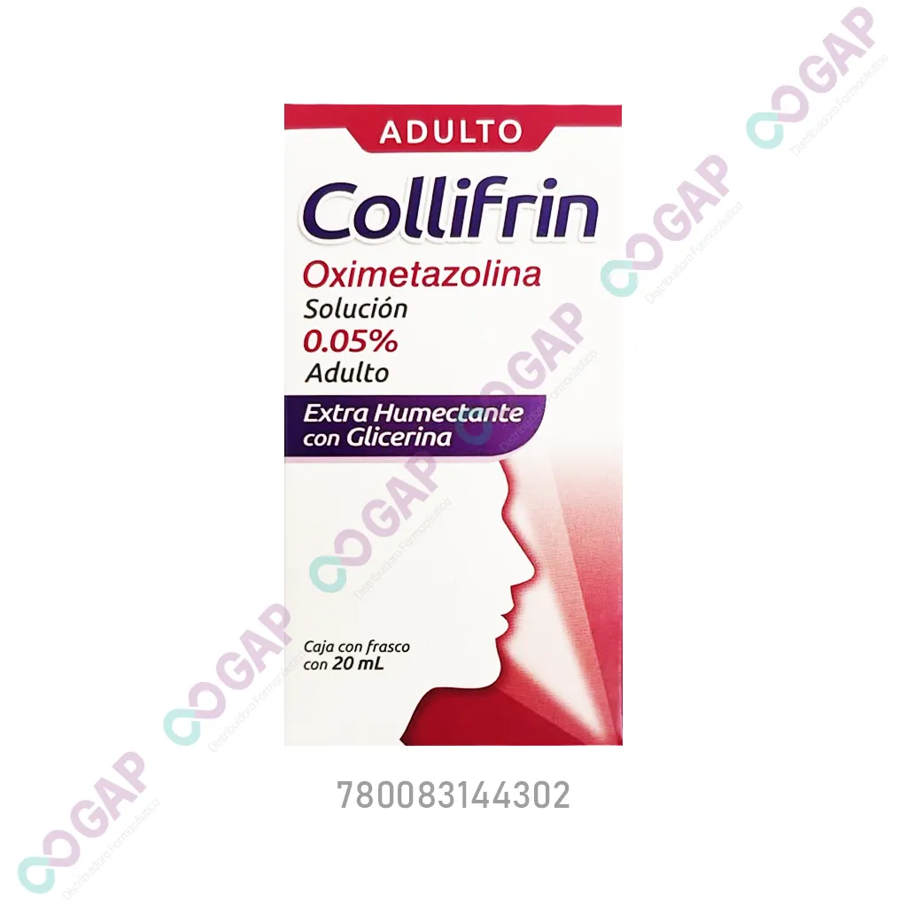 GE OXIMETAZOLINA COLLIFRIN ADULTO 0.05% 20 ML