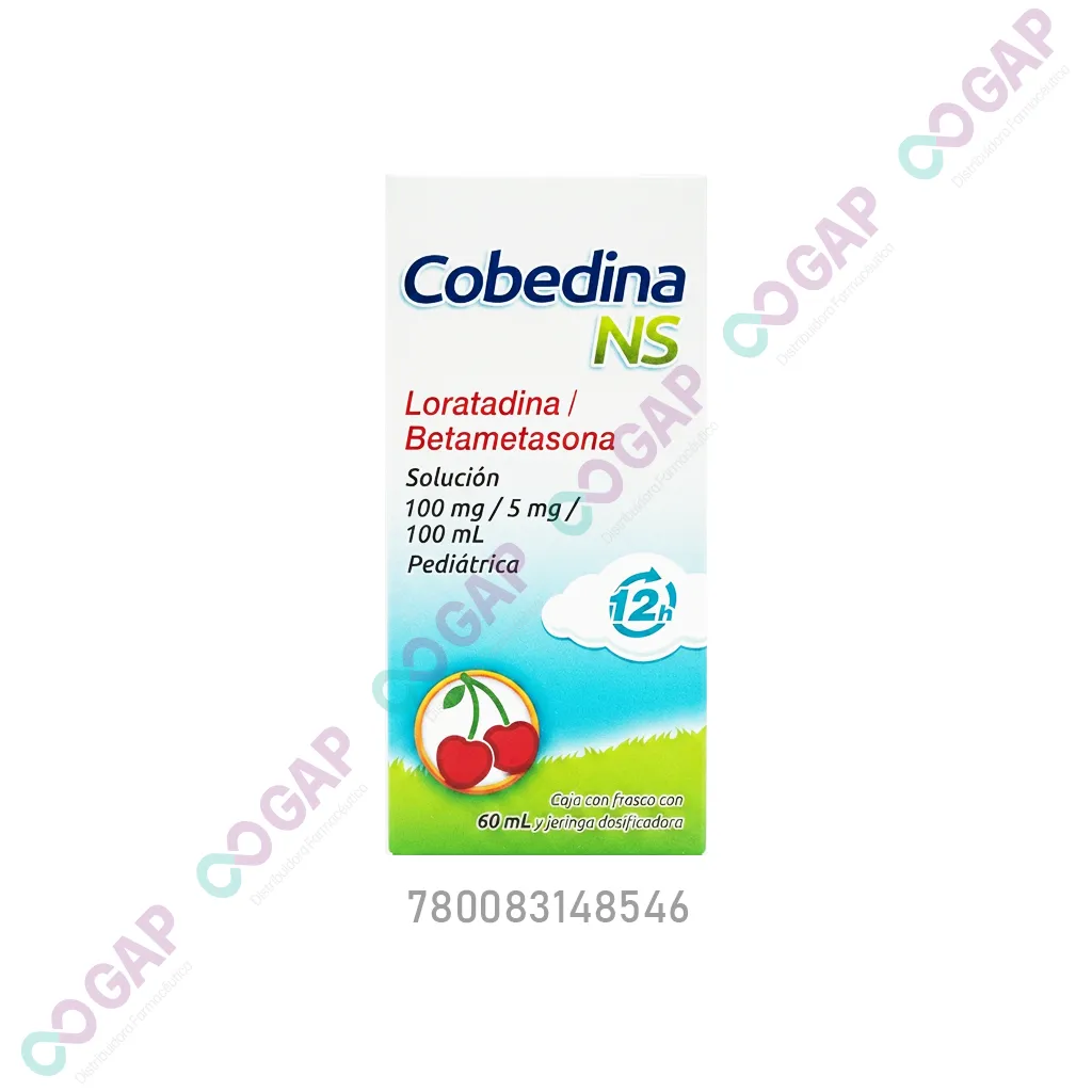 GE LORATADINA/BETAMETASONA COBEDINA NS SOL 60 ML