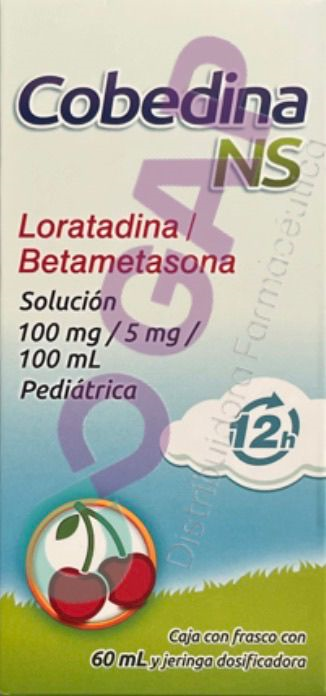 GE LORATADINA/BETAMETASONA COBEDINA NS SOL 60 ML