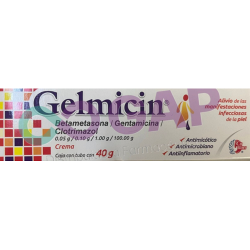 GE BETAM/GENT/CLOTRI GELMICIN CREMA 40 G