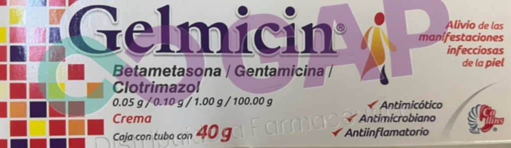 GE BETAM/GENT/CLOTRI GELMICIN CREMA 40 G
