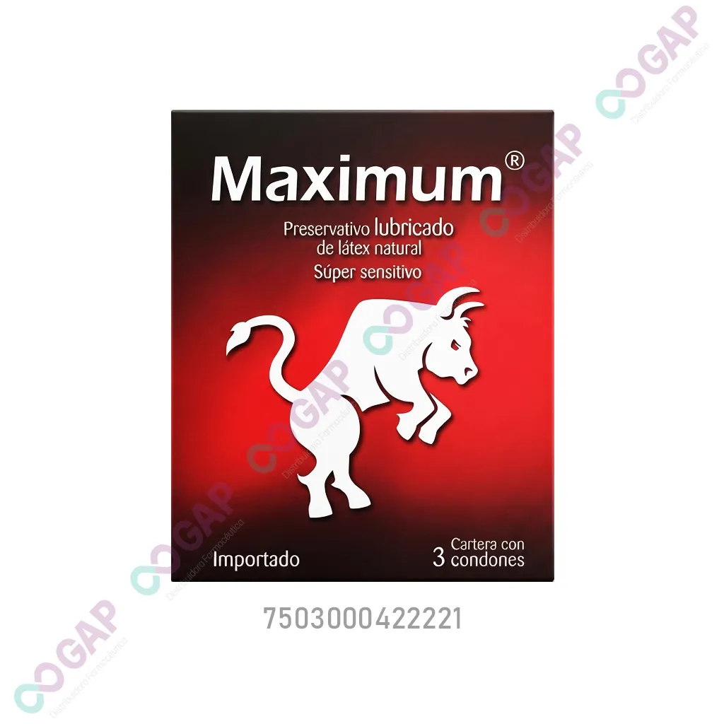 MAXIMUM C/3 CONDONES