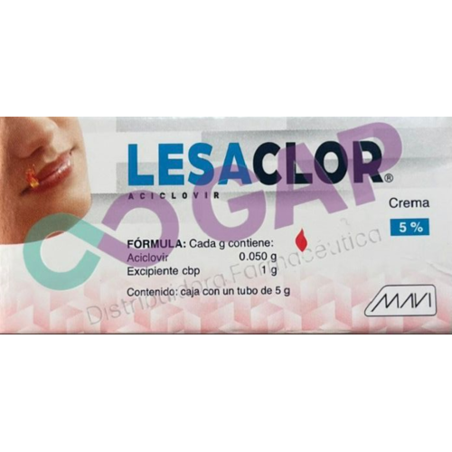 GE ACICLOVIR LESACLOR CREMA 5% 5G