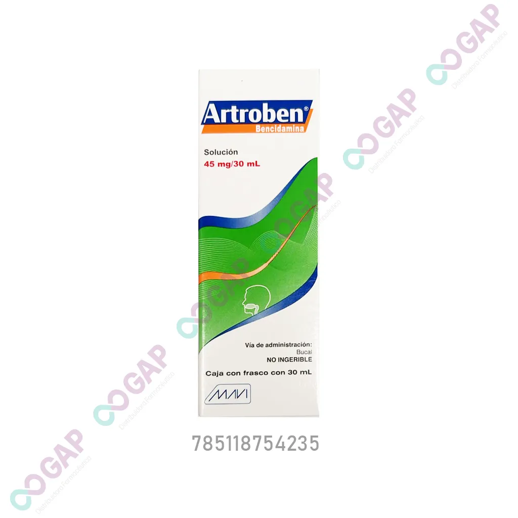 GE BENCIDAMINA ARTROBEN SOL 45MG/30 ML SPRAY BUCAL