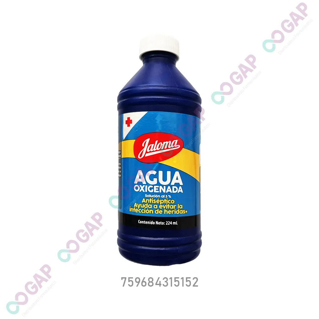 AGUA OXIGENADA 224 ML JALOMA