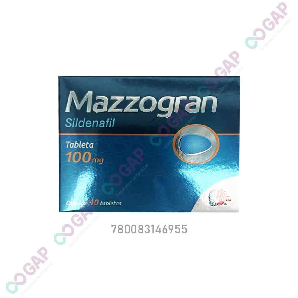 GE SILDENAFIL 100MG C/10 TAB MAZZOGRAN