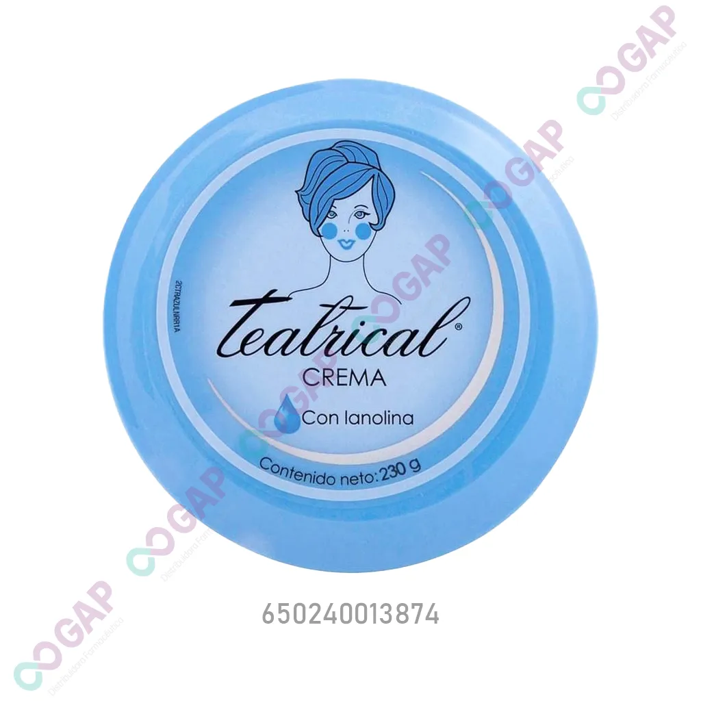 CREMA TEATRICAL C/LANOLINA/230GR