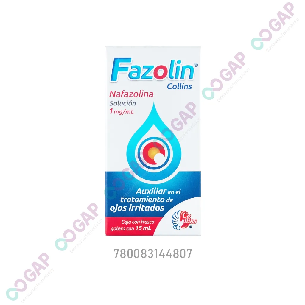 GE NAFAZOLINA FAZOLIN SOL OFT 15 ML