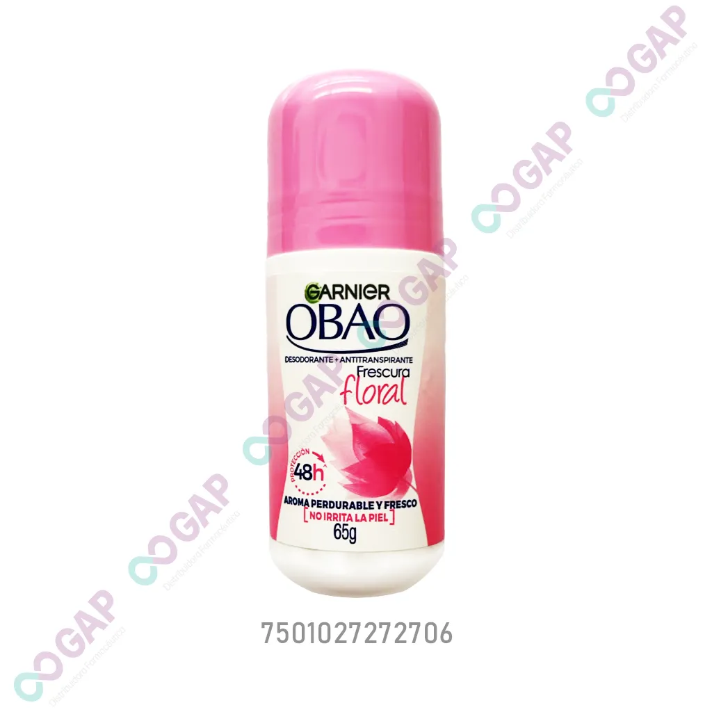 DESODORANTE OBAO ROLL-ON 65 G FRESCURA FLORAL WOMEN