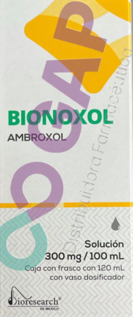 GE AMBROXOL BIONOXOL SOL 300MG/100 ML FCO 120 ML