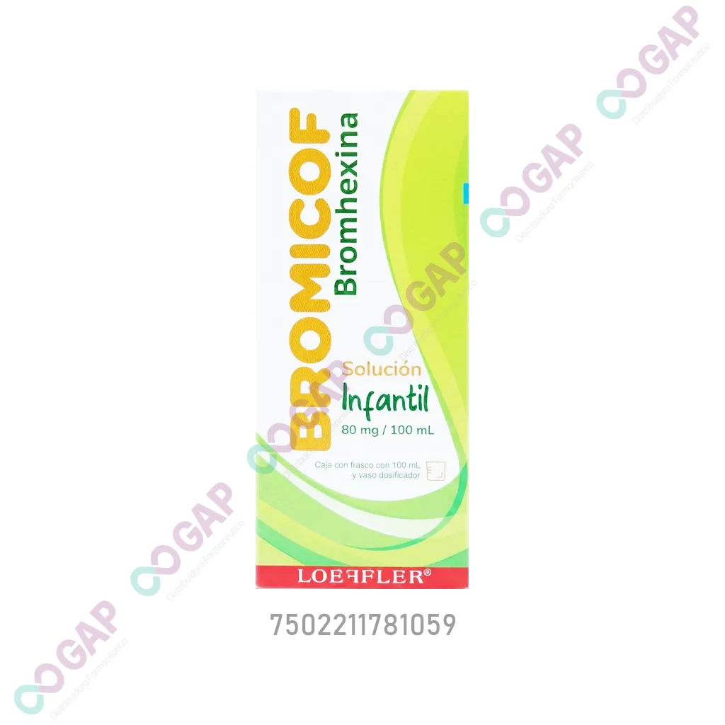 GE BROMHEXINA BROMICOF INF SOL FCO 100 ML