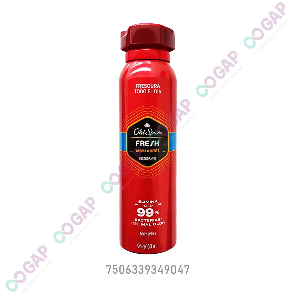 DESODORANTE OLD SPICE FRESH AEROSOL 150 ML