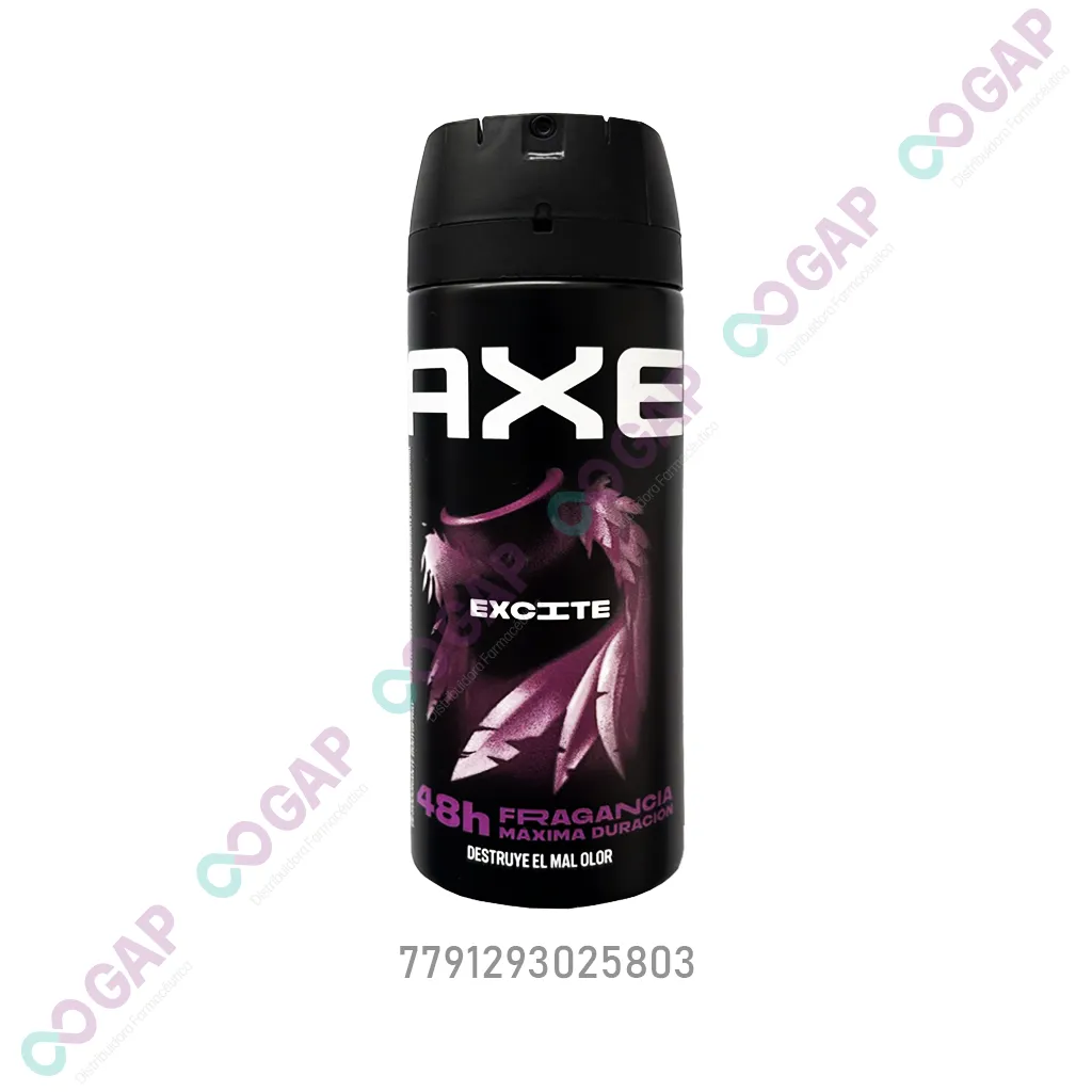 DESODORANTE AXE EXCITE AEROSOL 150 ML