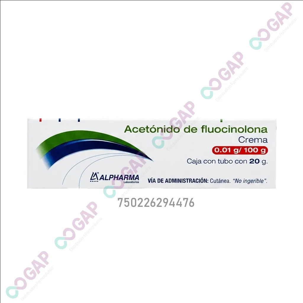 GE ACETONIDO DE FLUOCINOLONA 0.01G/100G 20G ALPHARMA