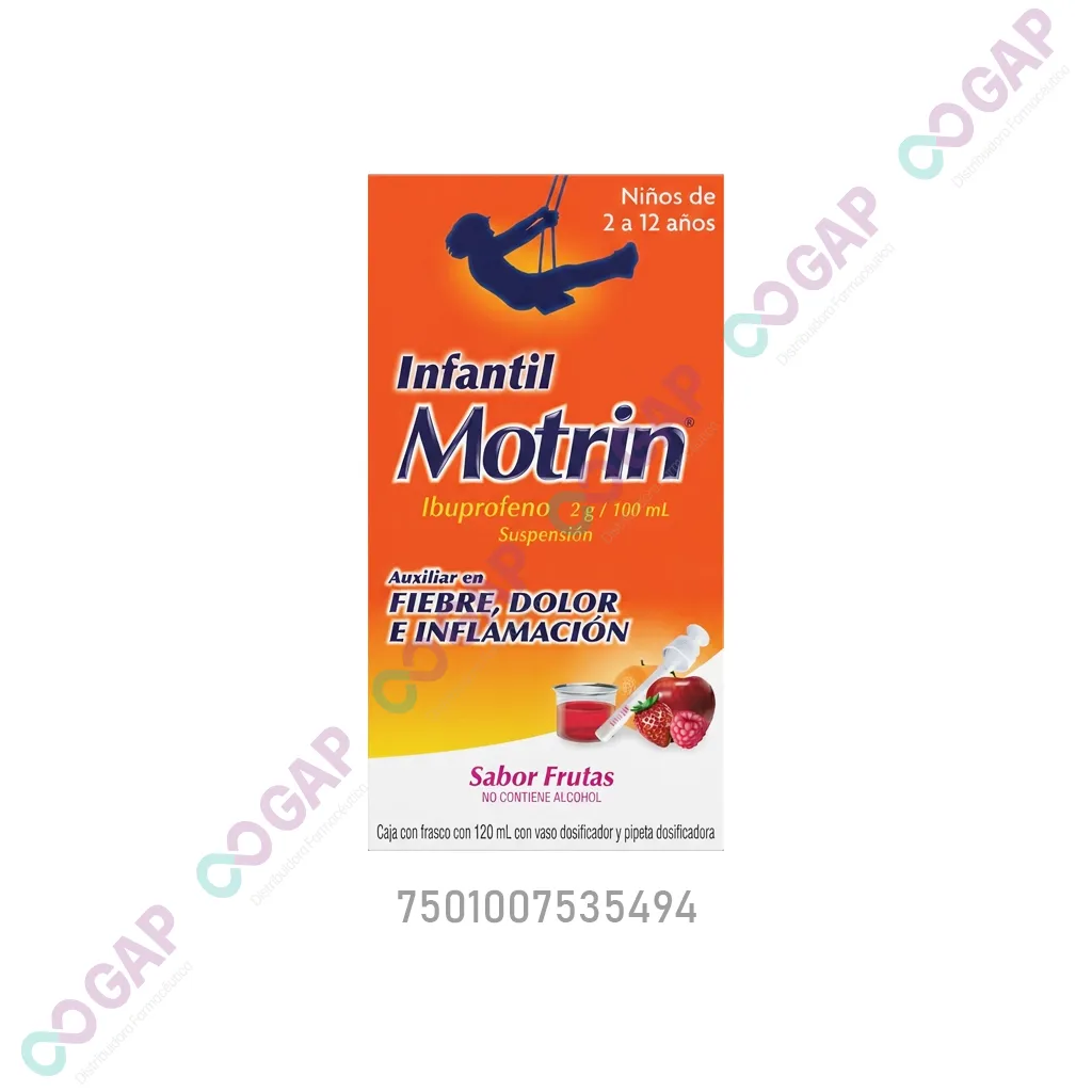 MOTRIN INFANTIL 2G/100ML C/120ML