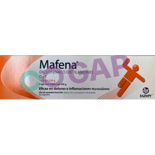 GE DICLOFENACO MAFENA GEL TUBO 60 G