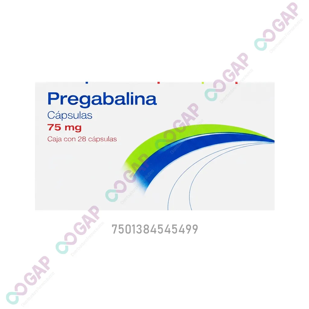 GE PREGABALINA 75 MG C/28 PSICOFARMA