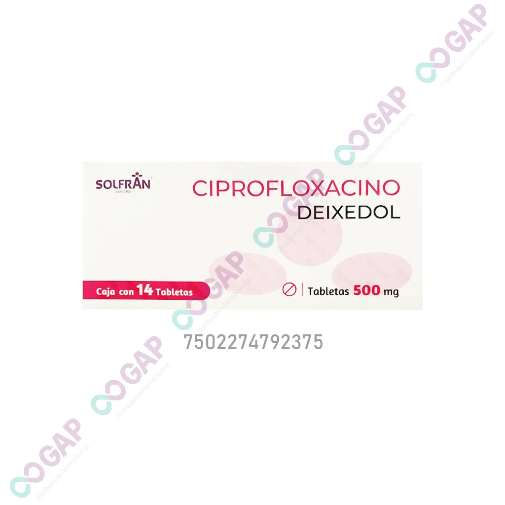 GE CIPROFLOXACINO 500MG C/14 TAB DEIXEDOL