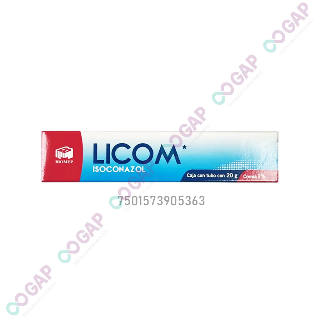 GE ISOCONAZOL CRA 1% 20G LICOM