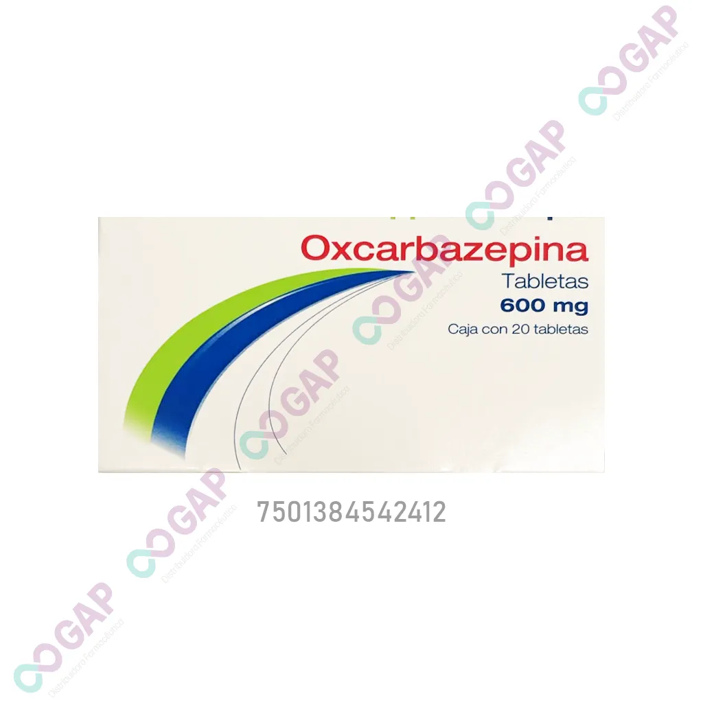 GE OXCARBAZEPINA 600MG C/20 TAB PSICOFARMA