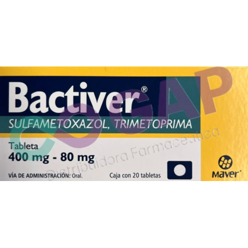GE TRIMETO/SULFA 400MG/80MG C/14 TAB BACTIVER