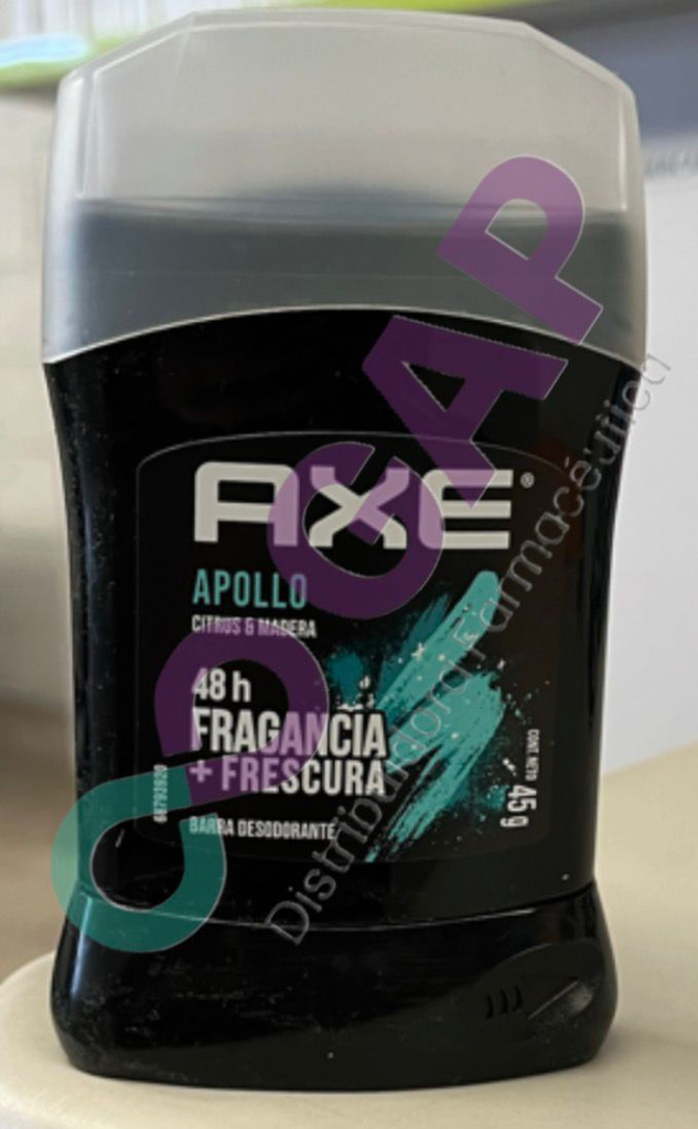 DESODORANTE AXE BARRA 45 G APOLLO MEN