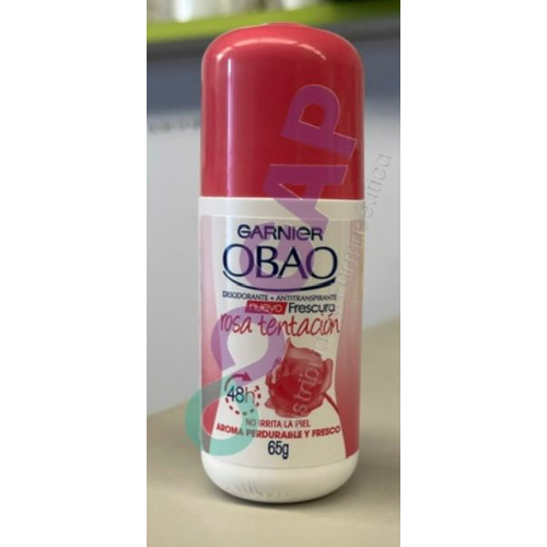 DESODORANTE OBAO ROLL-ON 65 G ROSA TENTACION WOMEN