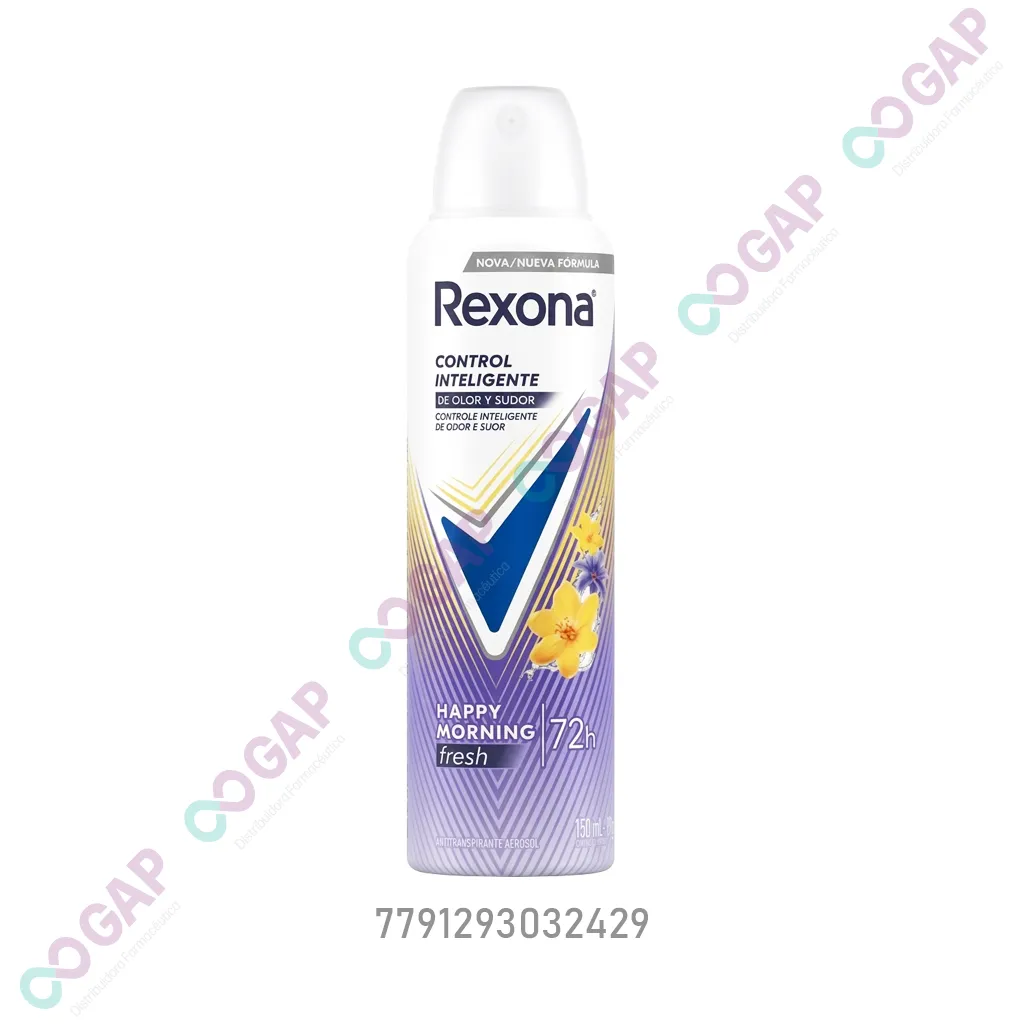 DESODORANTE REXONA 150 ML HAPPY MORNING WOMEN