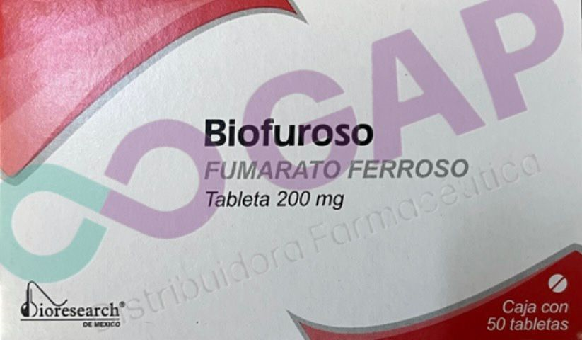 FUMARATO FERROSO 200MG
