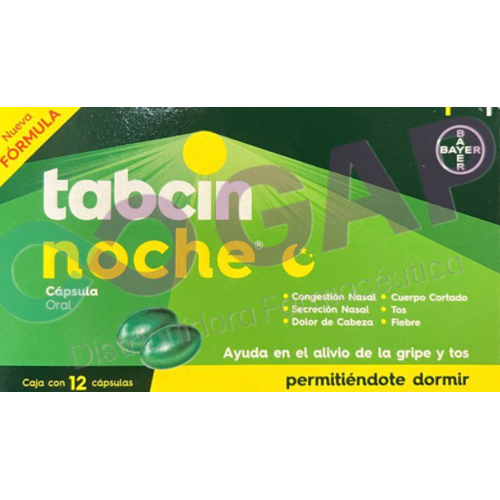 TABCIN NOCHE C/12 CAP