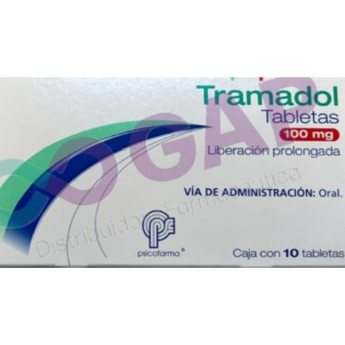 TRAMADOL PSICOFARMA 100MG LP. 10 TABLETAS