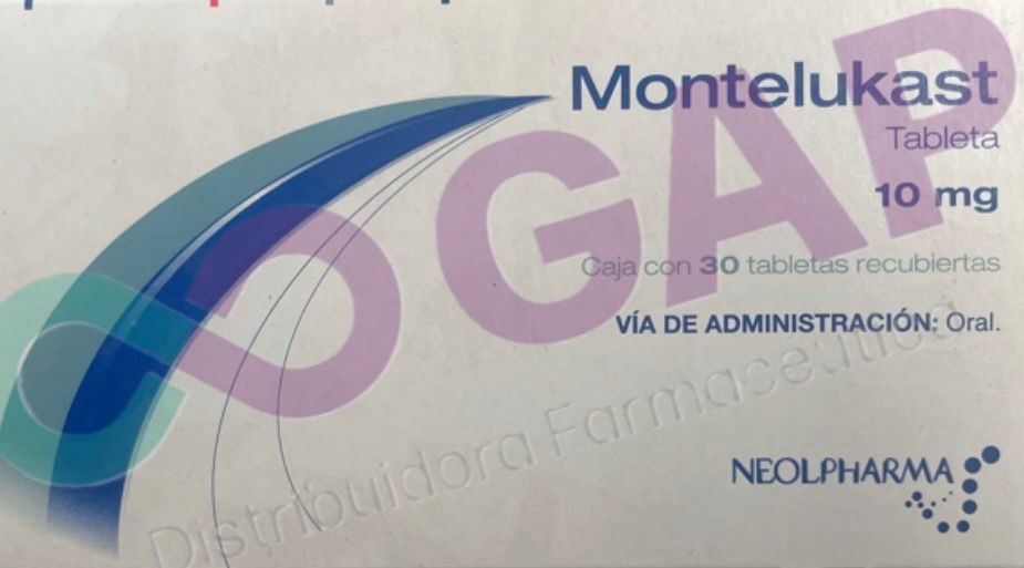 MONTELUKAST NEOLPHARMA 10 MG 30 TABLETAS