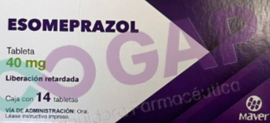 GE ESOMEPRAZOL MUNIVER 40 MG 14 TABLETAS