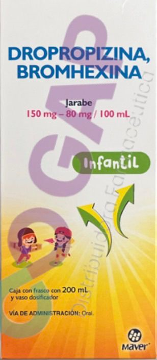 GE DROPROPIZINA/BROMHE INF 150/80MG/100ML 200ML MAVER