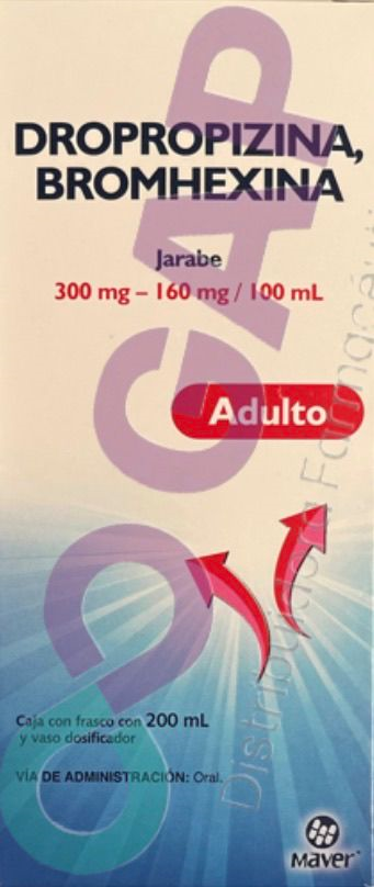 DROPROPIZINA/BROMHE AD 300/160MG/100ML 200ML MAVER