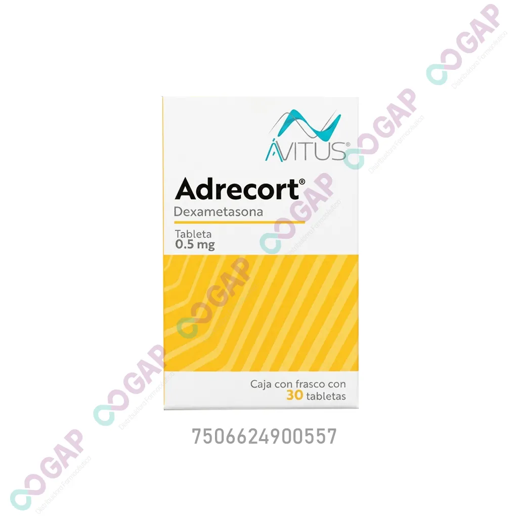 GE DEXAMETASONA 0.5MG C/30 TAB ADRECORT AVITUS