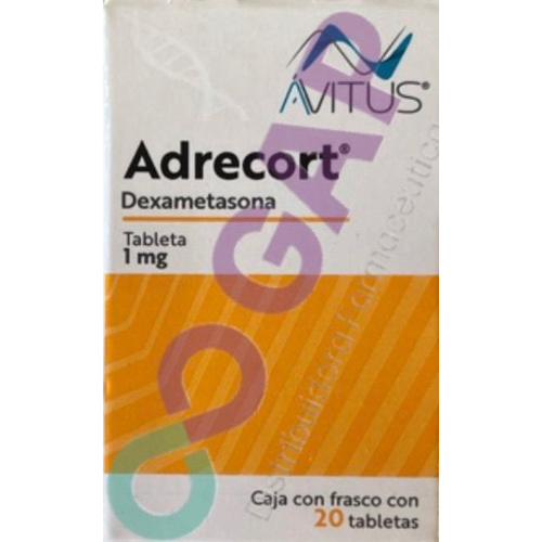 GE DEXAMETASONA 1MG C/20 TAB ADRECORT AVITUS