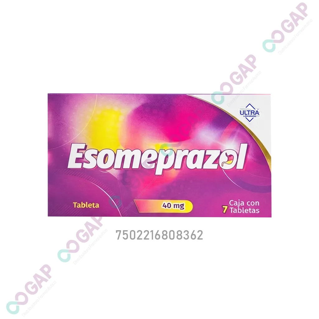GE ESOMEPRAZOL ULTRA 40 MG 7 CAPSULAS