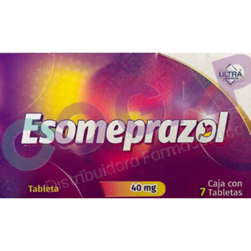 GE ESOMEPRAZOL ULTRA 40 MG 7 CAPSULAS